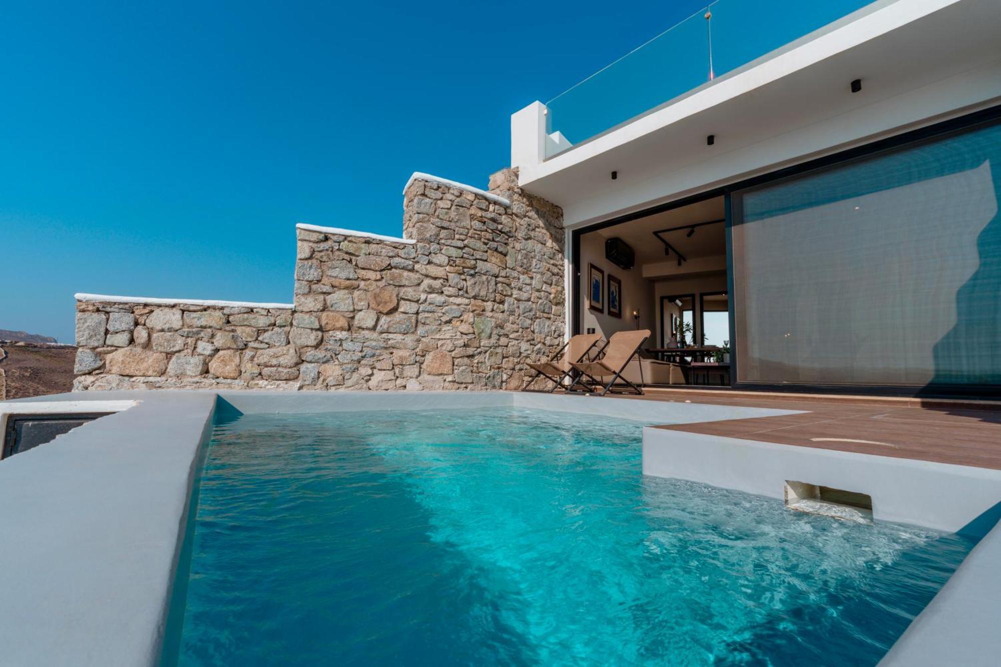 Luxury House With Private Pool At Elia Beach Mykonos Town Εξωτερικό φωτογραφία