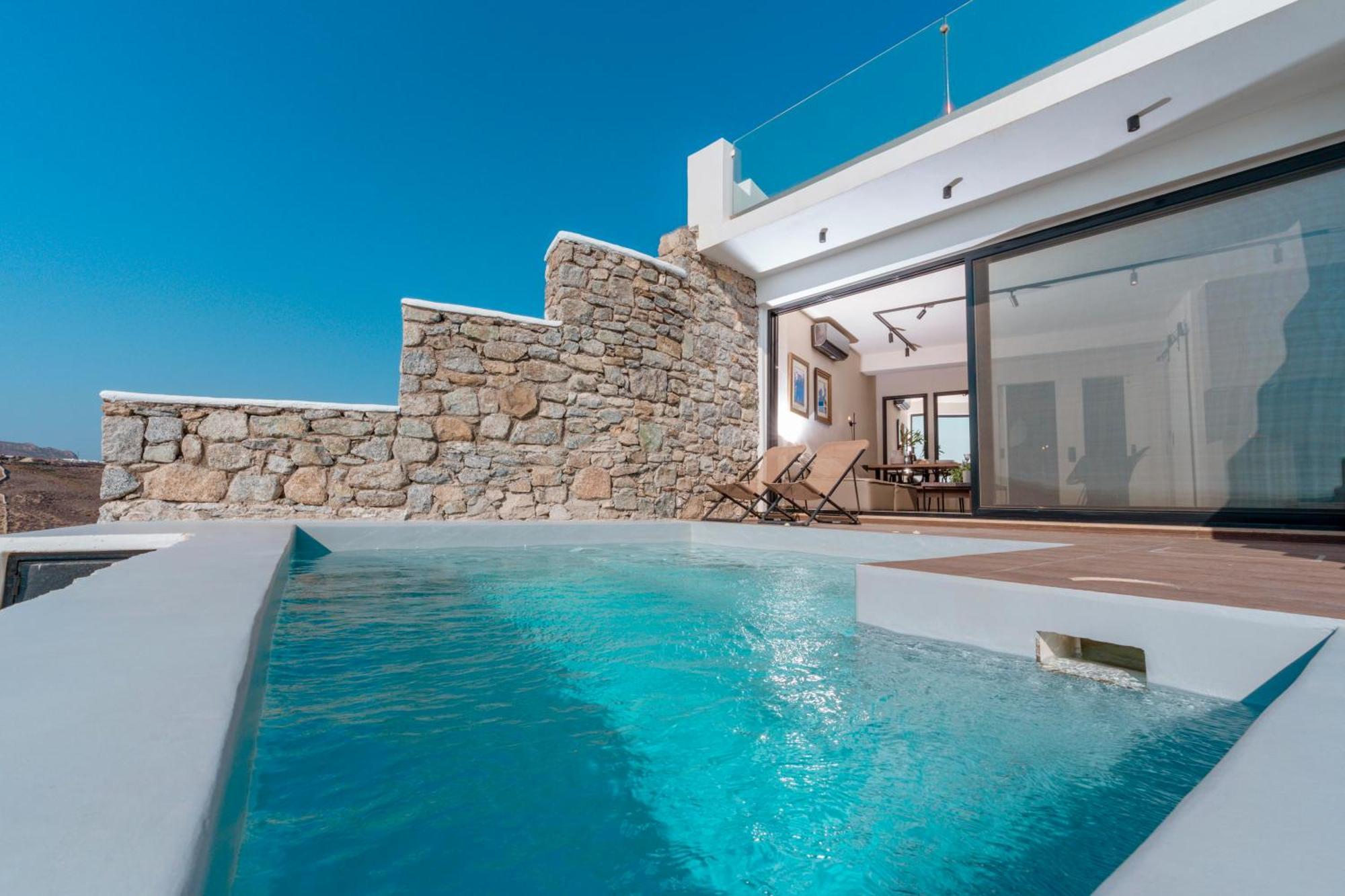 Luxury House With Private Pool At Elia Beach Mykonos Town Εξωτερικό φωτογραφία