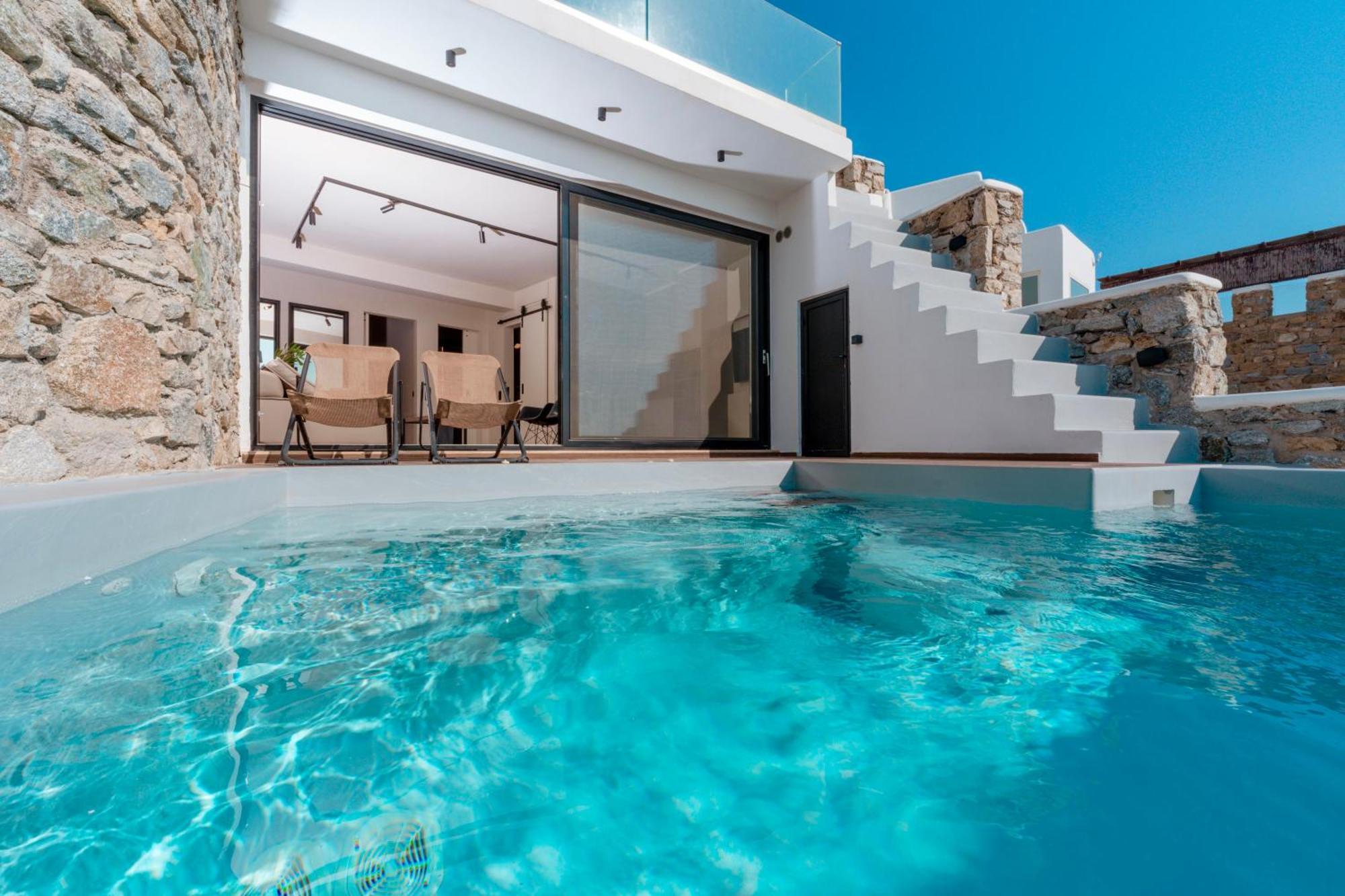 Luxury House With Private Pool At Elia Beach Mykonos Town Εξωτερικό φωτογραφία
